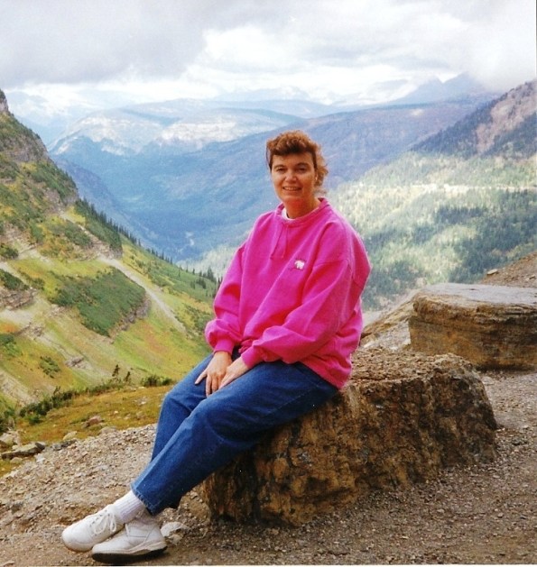 Marilyn in Glacier National Park