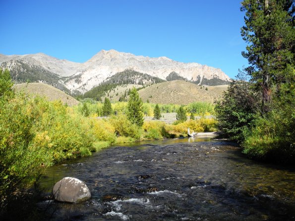 View from Prarie Creek Campground
