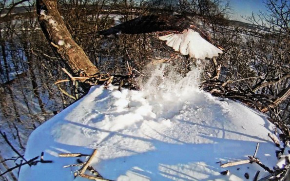Jan 24 8:30am Snow cloud takeoff